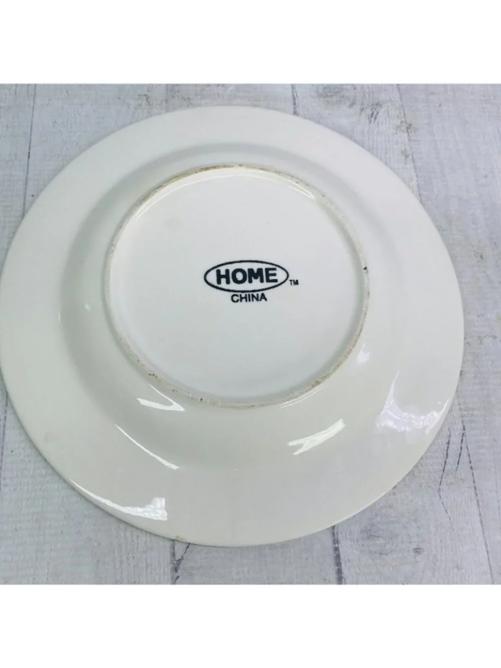 Home TM Blue Brush Strokes Embossed Detail Center Ceramic 10